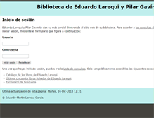 Tablet Screenshot of biblioteca.labitacoradeltigre.com